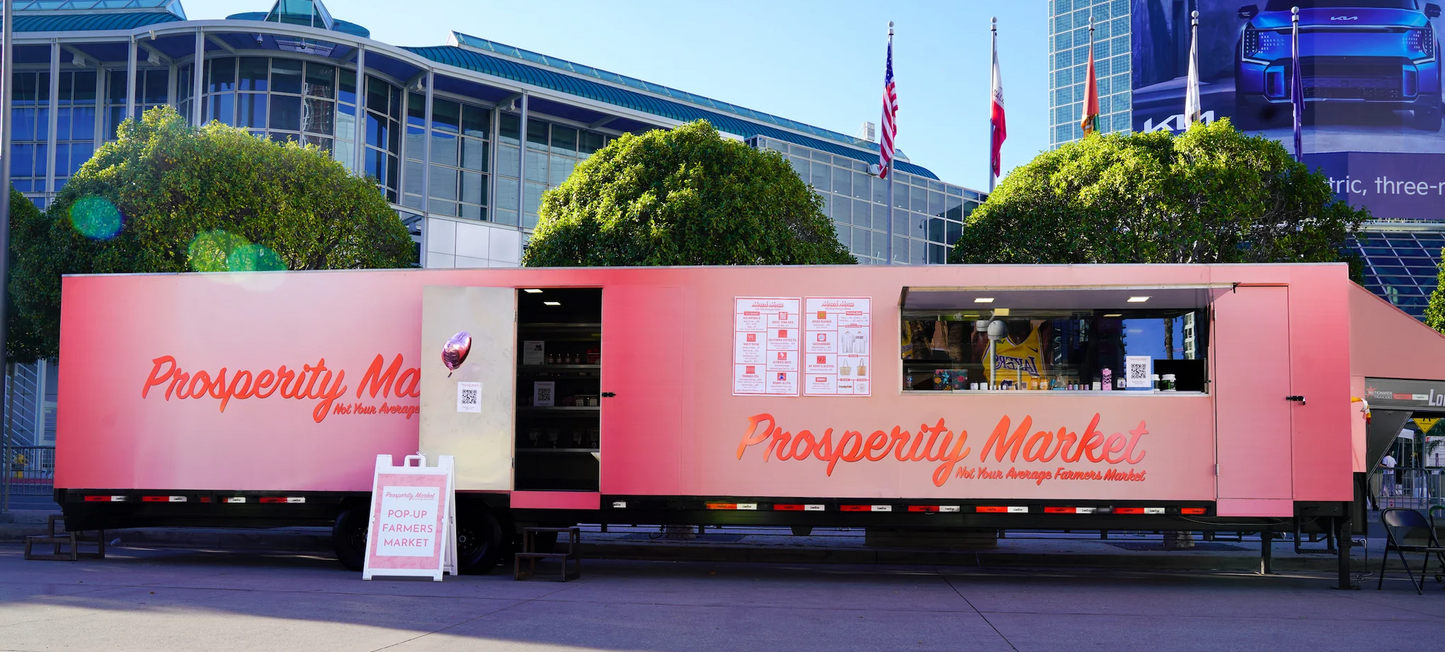 Experience Prosperity Market's brand new farmers market on wheels