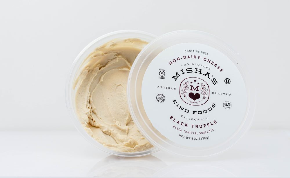 Black Truffle Non-Dairy Cream Cheese