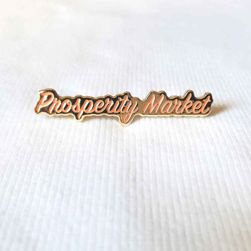 Prosperity Market Logo Pin